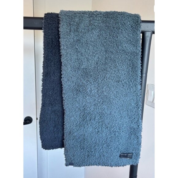 Barefoot Dreams Cozy Chic Lite Confetti Scarf Deep Sea Blue Indigo One Size - Picture 5 of 11